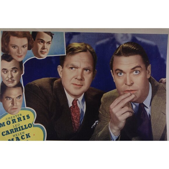 1937 Lobby card 11x14" Chester Morris / Helen Mack, I Promise to Pay pre-WWII - Picture 2 of 7